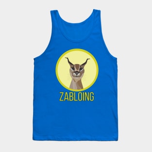 Zabloing Cat Meme Tank Top